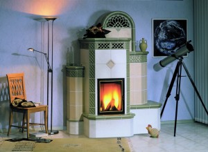 Kachlové teplovzdušné krby