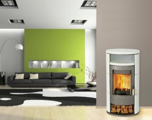 Kachlová kamna Fireplace