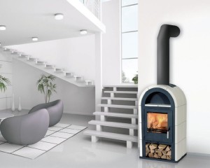 Kachlová kamna Fireplace