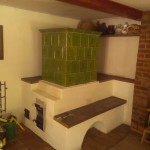 Kachlová tahová kamna