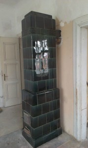 Sloupová kamna - rekonstrukce