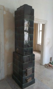 Sloupová kamna - rekonstrukce