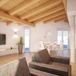 Vizualizace akumulačního krbu