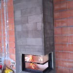 Akumulační krb - Hoxter ECKA 90/40/40h